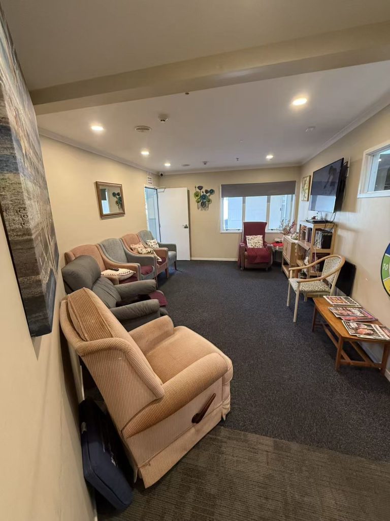 Lounge at Wimbledon Villa, Feilding