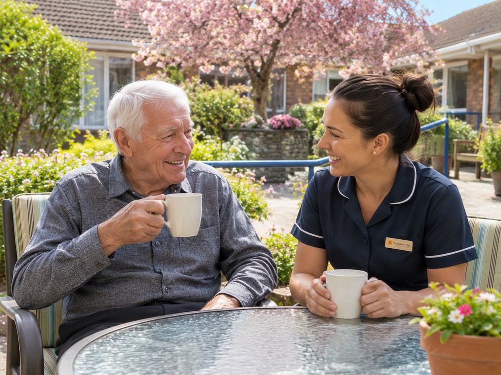 Admission step 3: clinical handover and settling in at Wimbledon Villa